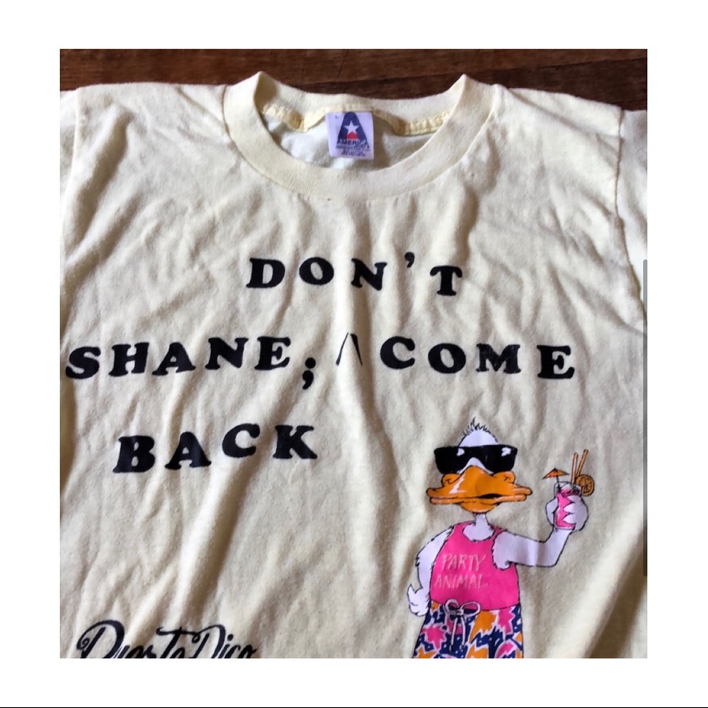 vintage ‘80s conversation piece tee, L
